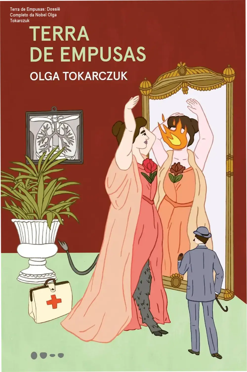 terra de empusas capa comum olga tokarczuk nobel Terra de Empusas: Dossiê Completo da Nobel Olga Tokarczuk Capa do livro Terra de Empusas de Olga Tokarczuk, edição Todavia com arte de Flávia Castanheira