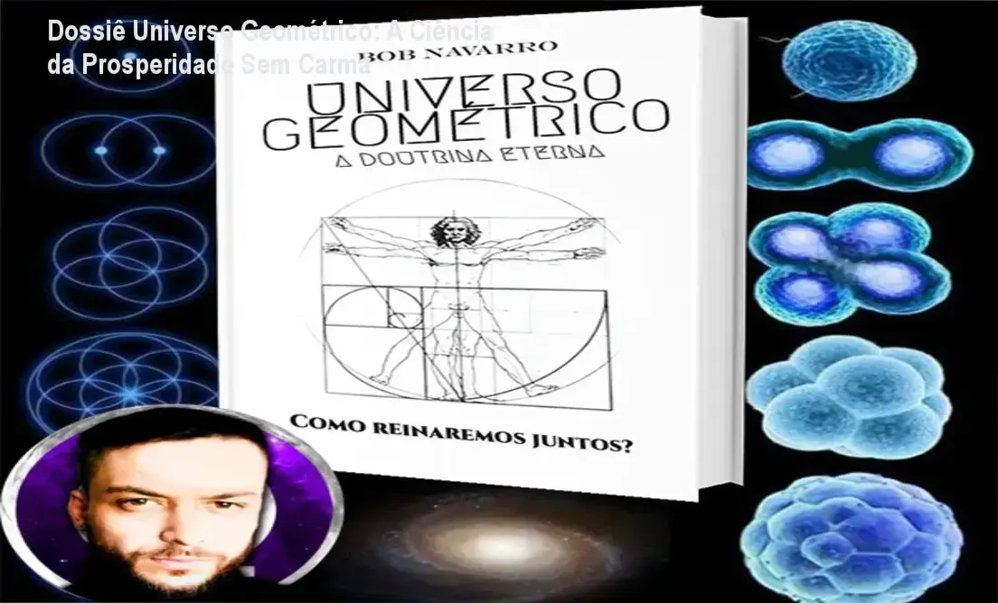 Curso Universo Geométrico Bob Navarro bastidores e visão interna da plataforma