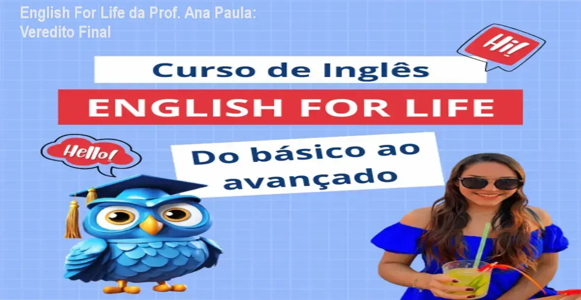 analise curso english for life ana paula English For Life da Prof. Ana Paula: Veredito Final Estudante utilizando o curso English For Life da Prof. Ana Paula em um notebook