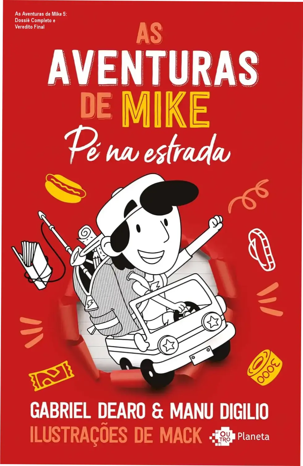 As Aventuras de Mike 5 Gabriel Dearo e Manu Digilio visão interna