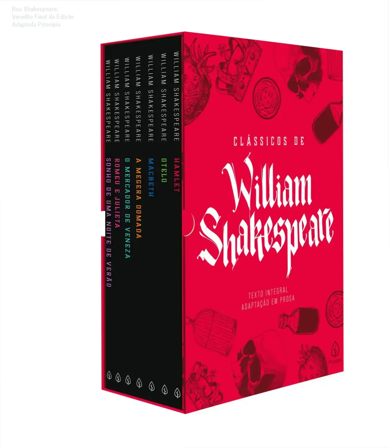 box classicos william shakespeare edicao principis Box Shakespeare: Veredito Final da Edição Adaptada Principis Box Clássicos de William Shakespeare edição adaptada em prosa da Editora Principis com 7 volumes