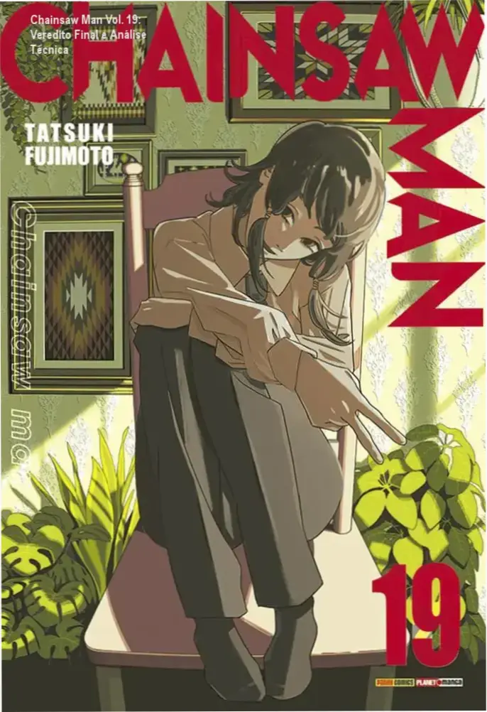 chainsaw man vol 19 manga panini Chainsaw Man Vol. 19: Veredito Final e Análise Técnica Capa do mangá Chainsaw Man Volume 19 editado pela Panini