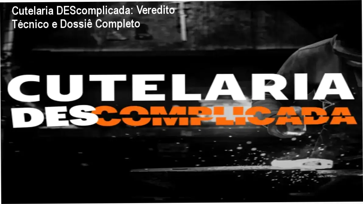 Ferramentas de cutelaria artesanal e facas produzidas no método Cutelaria DEScomplicada