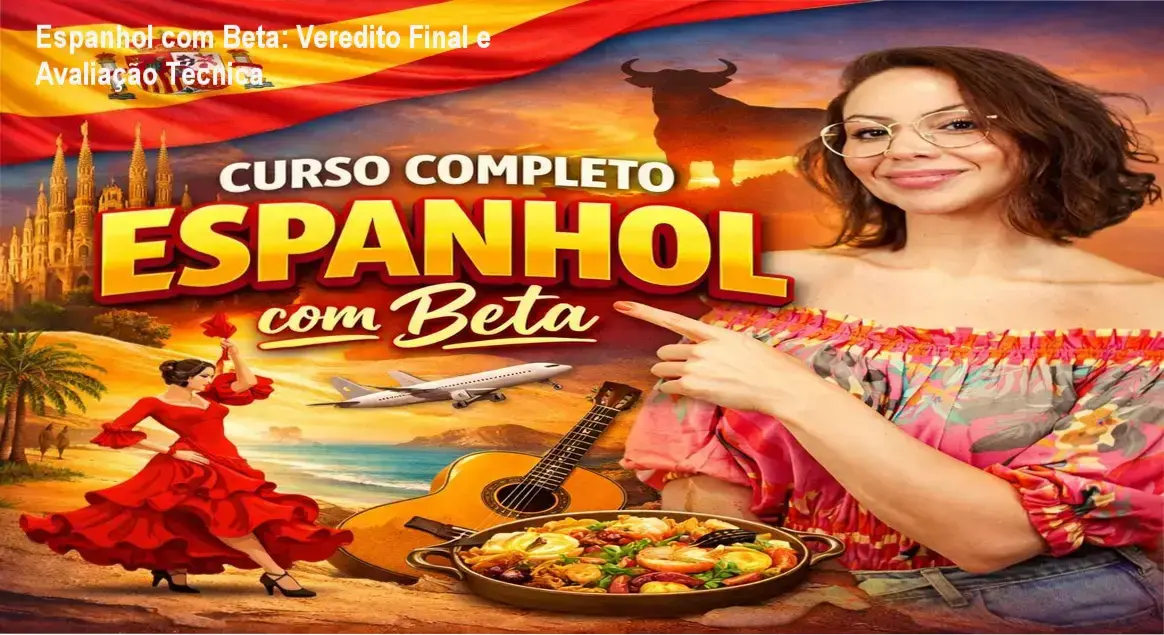 curso espanhol com beta roberta spessatto analise Espanhol com Beta: Veredito Final e Avaliação Técnica Professora Roberta Spessatto apresentando a metodologia do curso Espanhol com Beta