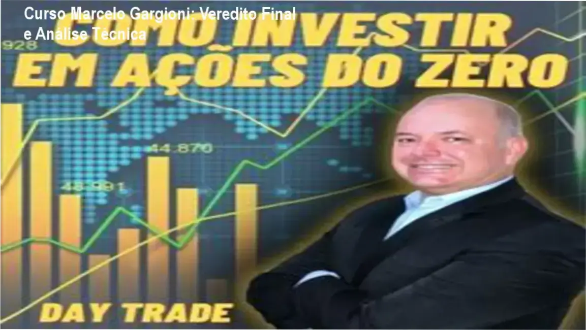 Interface do Curso de Investimentos em Ações e Day Trade de Marcelo Gargioni