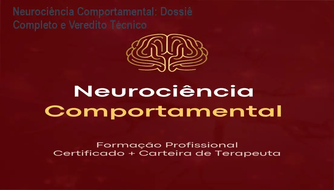 Interface do curso de Neurociência Comportamental com foco em formação de terapeutas