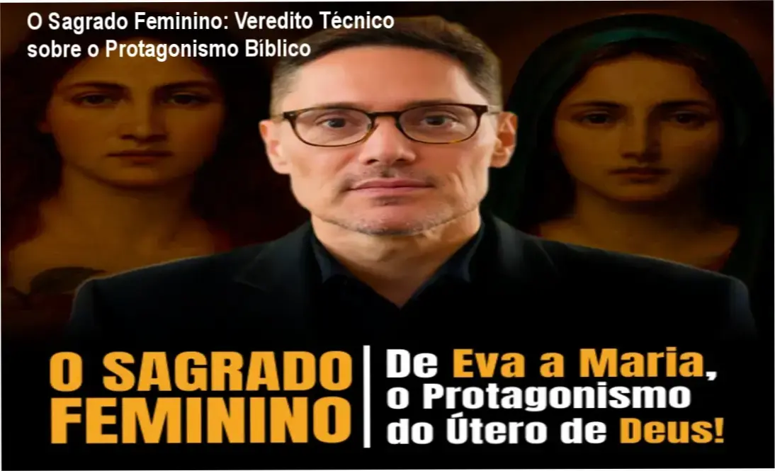 curso sagrado feminino protagonismo biblico mulher O Sagrado Feminino: Veredito Técnico sobre o Protagonismo Bíblico Representação simbólica do Sagrado Feminino unindo Teologia Bíblica e Psicanálise