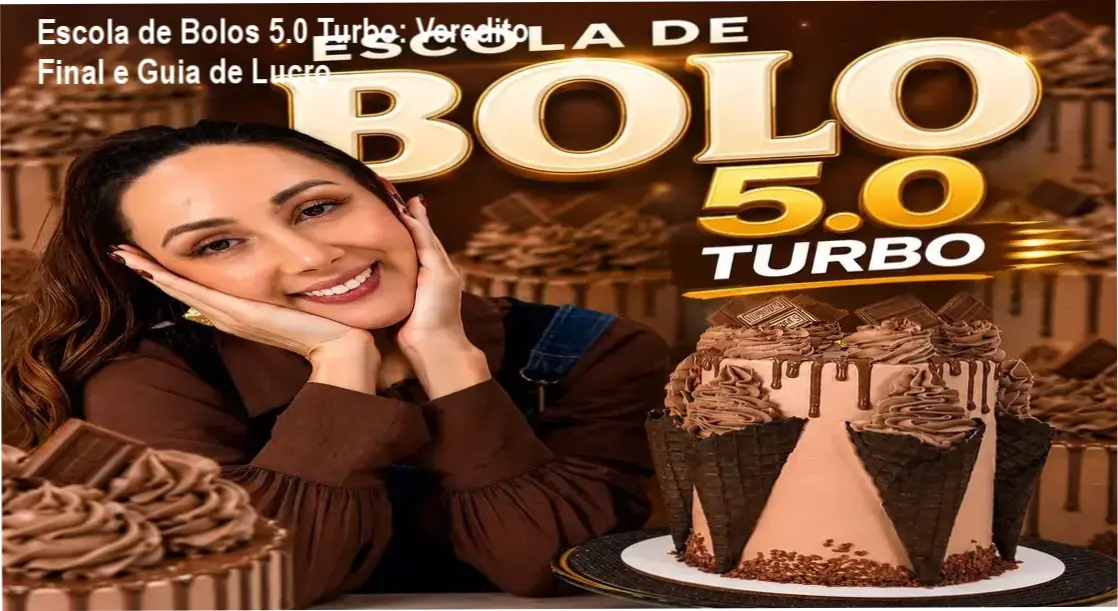 escola de bolos 5 turbo marrara bortoloti confeitaria Escola de Bolos 5.0 Turbo: Veredito Final e Guia de Lucro Interface do curso Escola de Bolos 5.0 Turbo com foco em bolos decorados e empreendedorismo