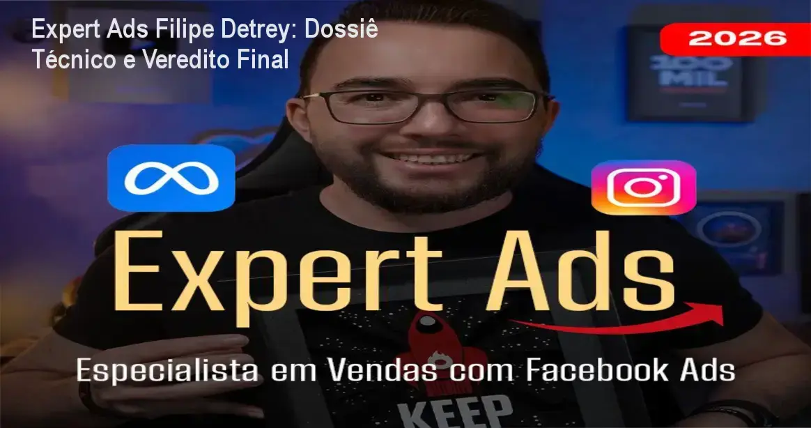 expert ads filipe detrey por dentro Expert Ads Filipe Detrey: Dossiê Técnico e Veredito Final Expert Ads Filipe Detrey bastidores e funcionamento da plataforma