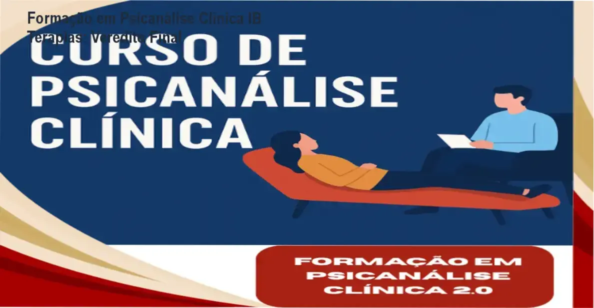 Estudante de psicanálise clínica analisando teoria freudiana em curso da IB Terapias