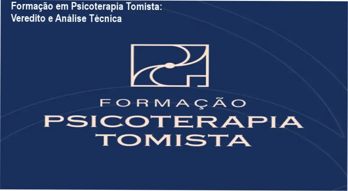 formacao psicoterapia tomista analise clinica Formação em Psicoterapia Tomista: Veredito e Análise Técnica Material de estudo da Formação em Psicoterapia Tomista do Instituto de Psicologia Tomista