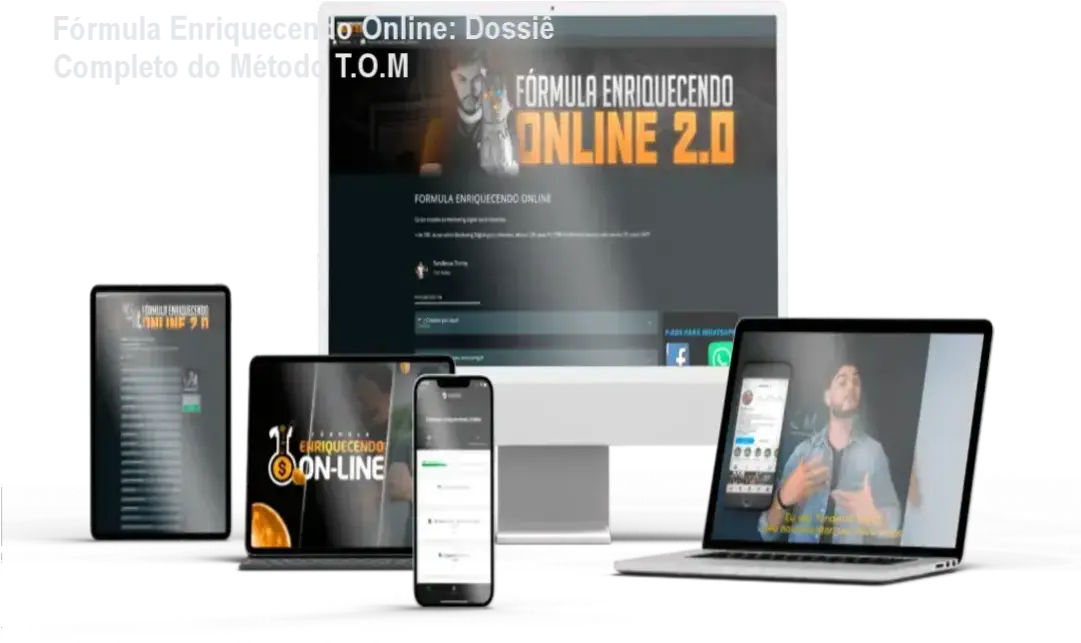 formula enriquecendo online metodo tom analise Fórmula Enriquecendo Online: Dossiê Completo do Método T.O.M Interface do treinamento Fórmula Enriquecendo Online com foco no Método T.O.M de Tondimas Tôrres