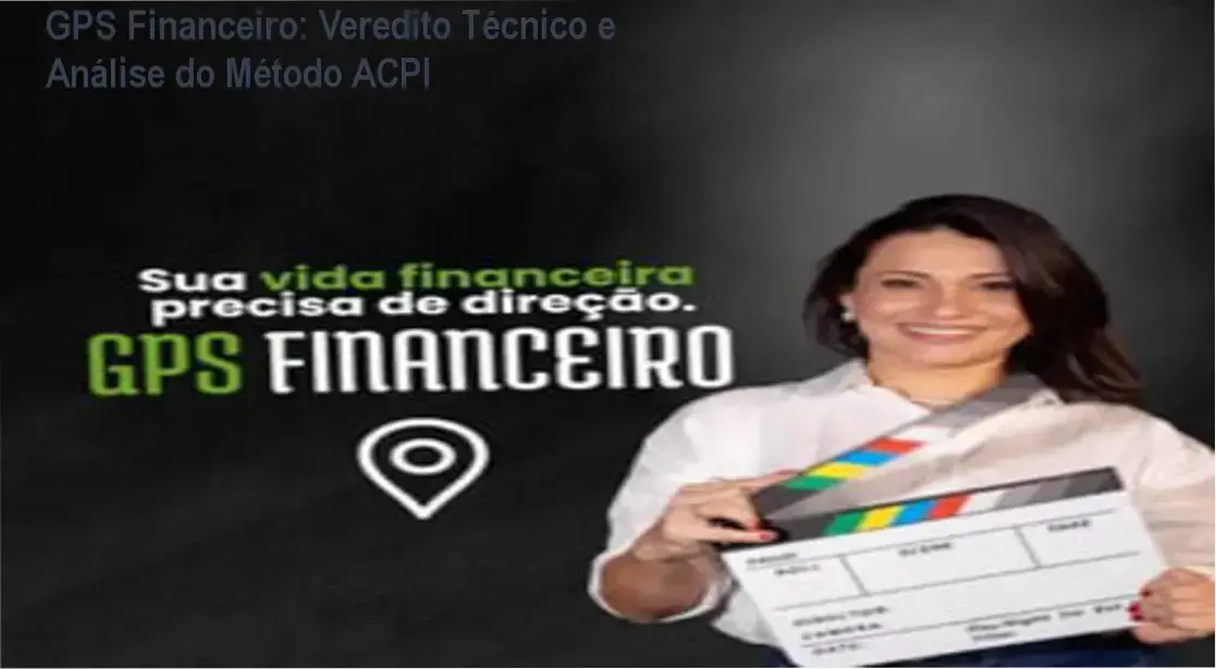 gps financeiro adelaide viana metodo acpi GPS Financeiro: Veredito Técnico e Análise do Método ACPI Interface do curso GPS Financeiro de Adelaide Viana com foco em organização financeira e Método ACPI