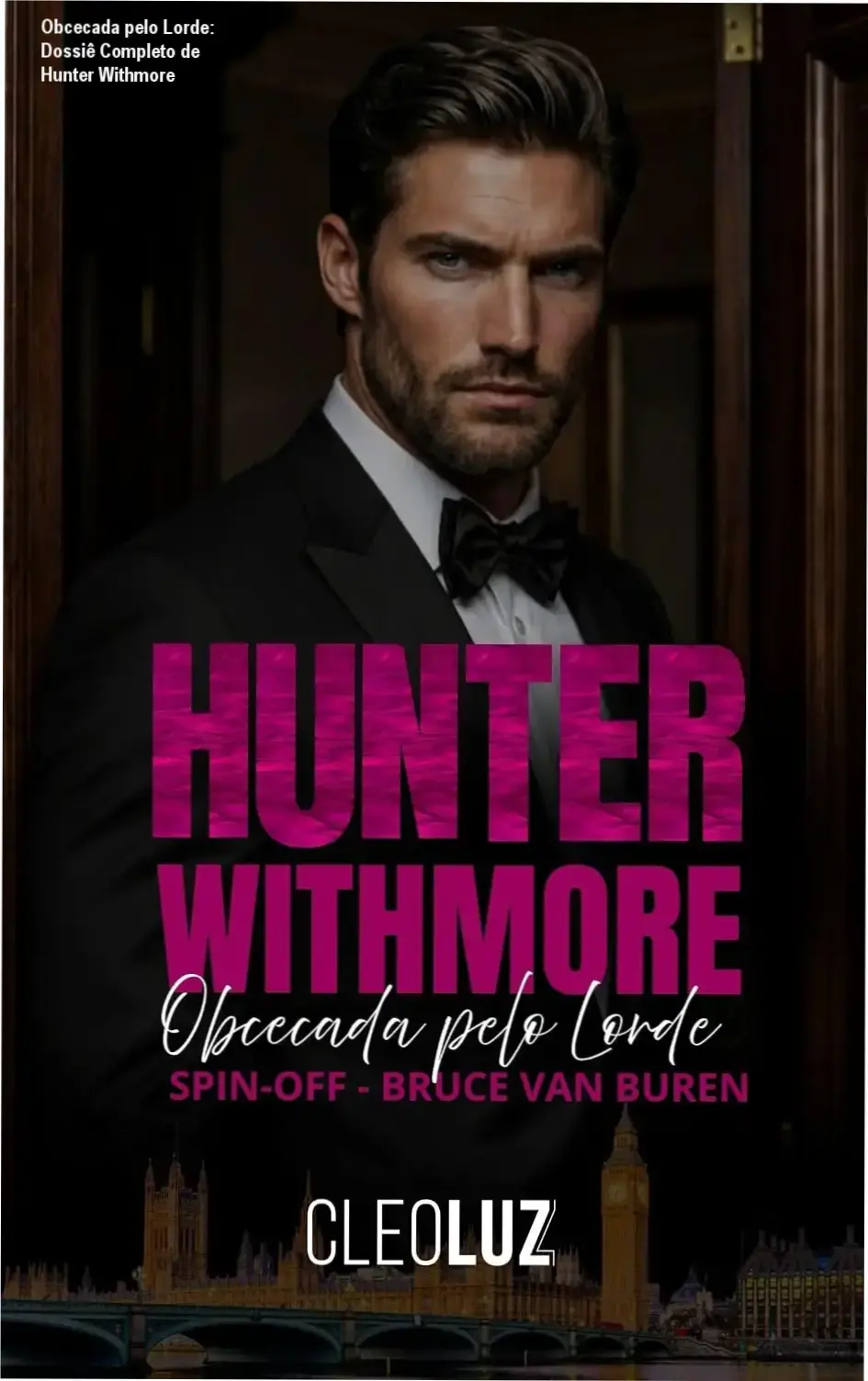 Capa do eBook Hunter Withmore Obcecada pelo Lorde de Cleo Luz
