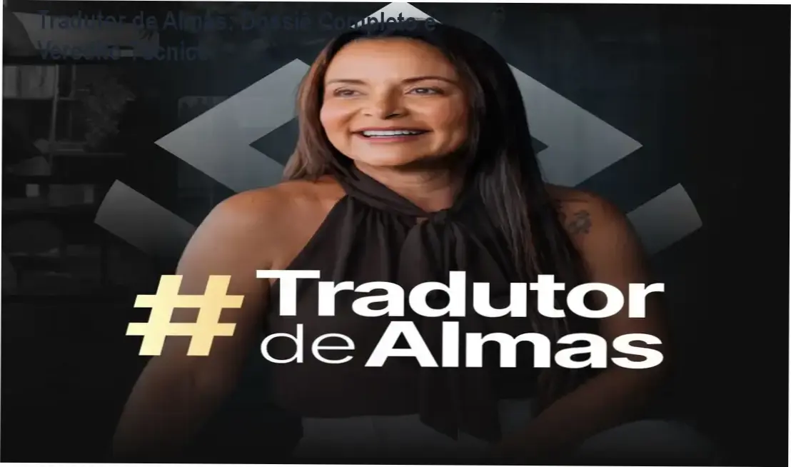 Infográfico detalhando a metodologia de psicanálise da Imersão Tradutor de Almas da Dra. Andréa Vermont