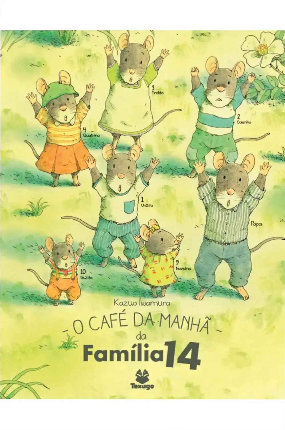 Ilustração detalhada do livro O Café da Manhã da Família 14 de Kazuo Iwamura