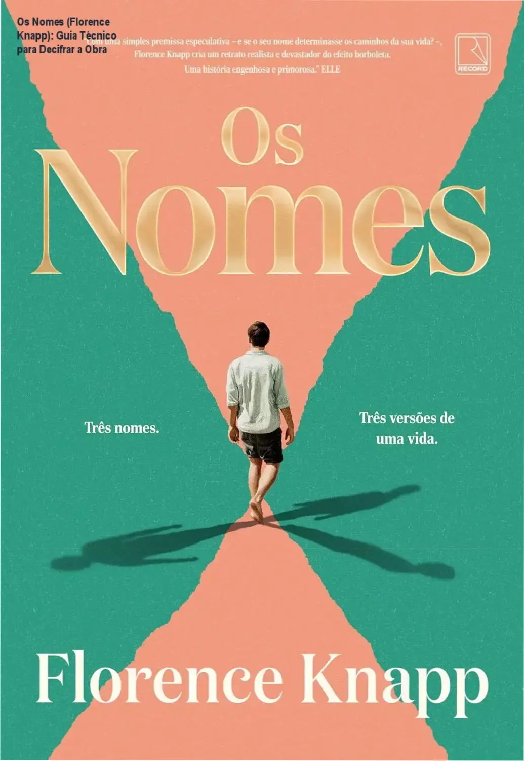 livro os nomes florence knapp analise impacto Os Nomes (Florence Knapp): Guia Técnico para Decifrar a Obra Capa do livro Os Nomes de Florence Knapp representando múltiplas realidades