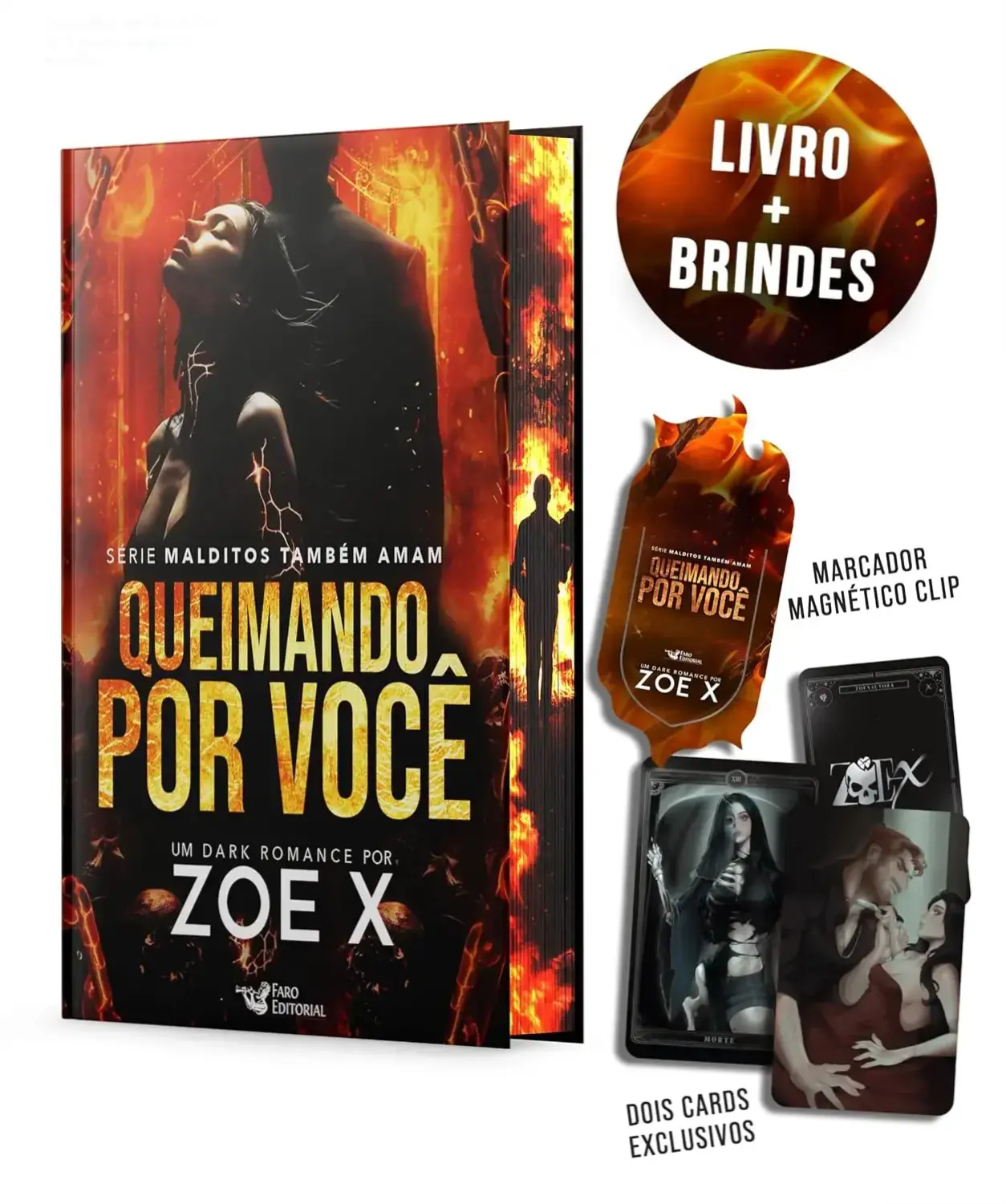 livro queimando por voce zoe x dark romance Queimando por Você (Zoe X): Dossiê Completo e Veredito Capa do livro Queimando por Você de Zoe X com estética de Romance Dark