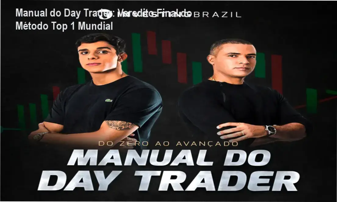 Interface do curso Manual do Day Trader com gráficos de Price Action e indicadores técnicos