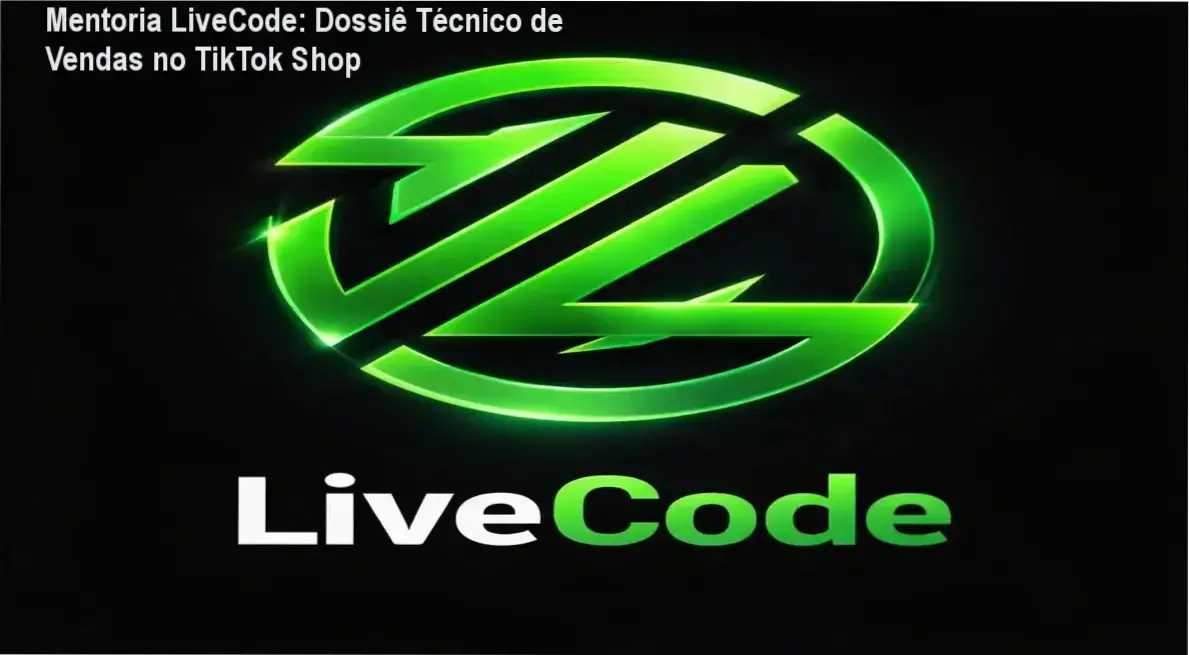mentoria livecode estrategia tiktok shop Mentoria LiveCode: Dossiê Técnico de Vendas no TikTok Shop Interface de vendas do TikTok Shop utilizando a metodologia da Mentoria LiveCode