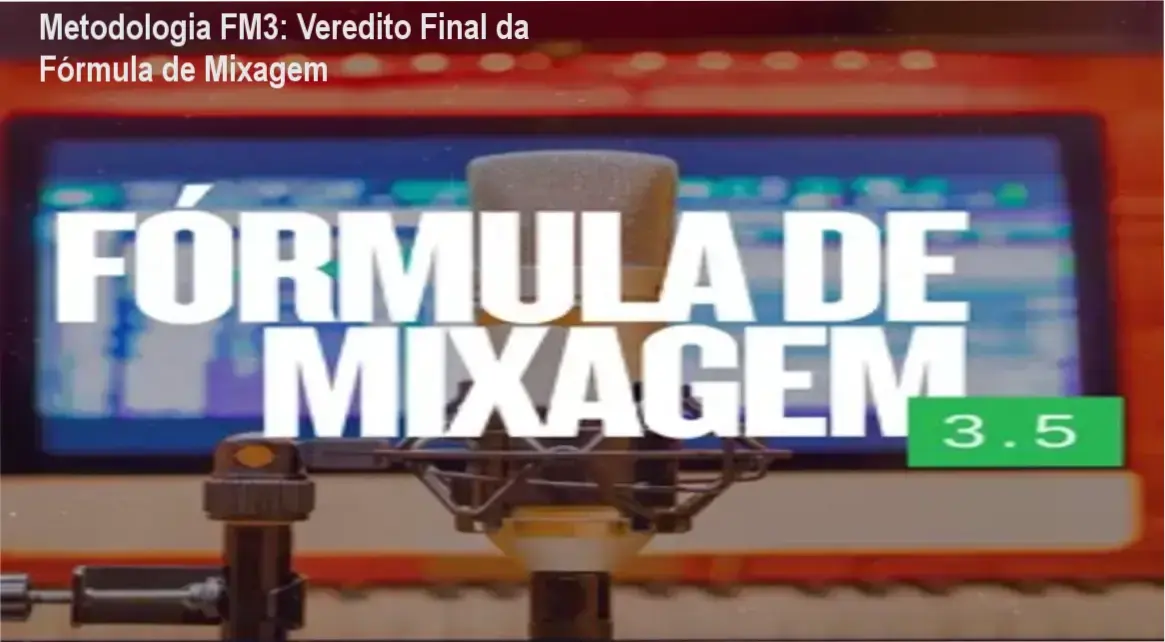 Interface do curso Metodologia FM3 com ferramentas de mixagem profissional SSL e iZotope