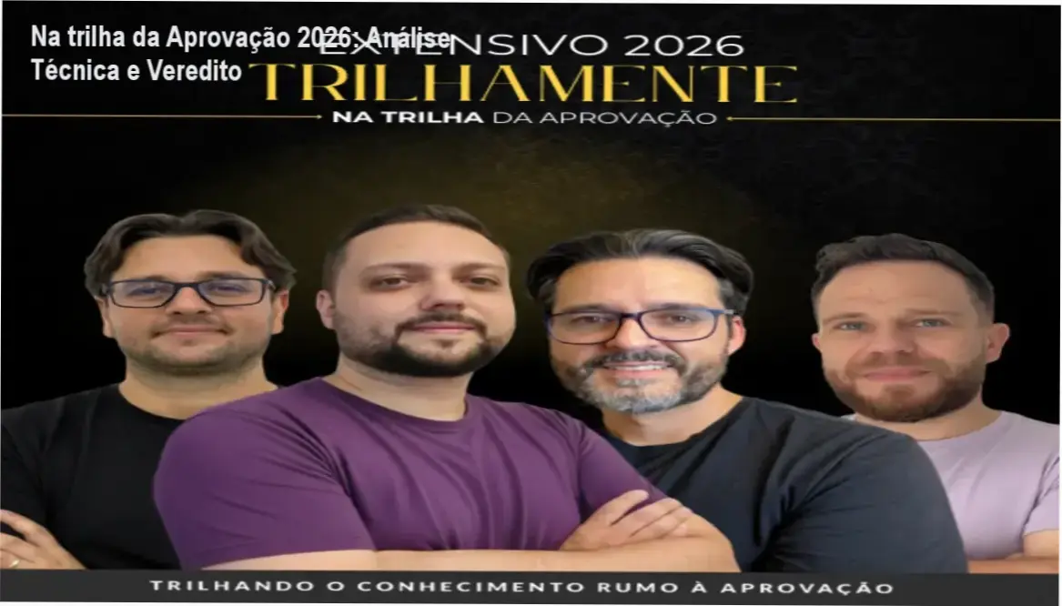 na trilha da aprovacao extensivo 2026 estudos Na trilha da Aprovação 2026: Análise Técnica e Veredito Estudante utilizando o material do curso Na trilha da Aprovação Extensivo 2026 para vestibulares do Paraná e ENEM