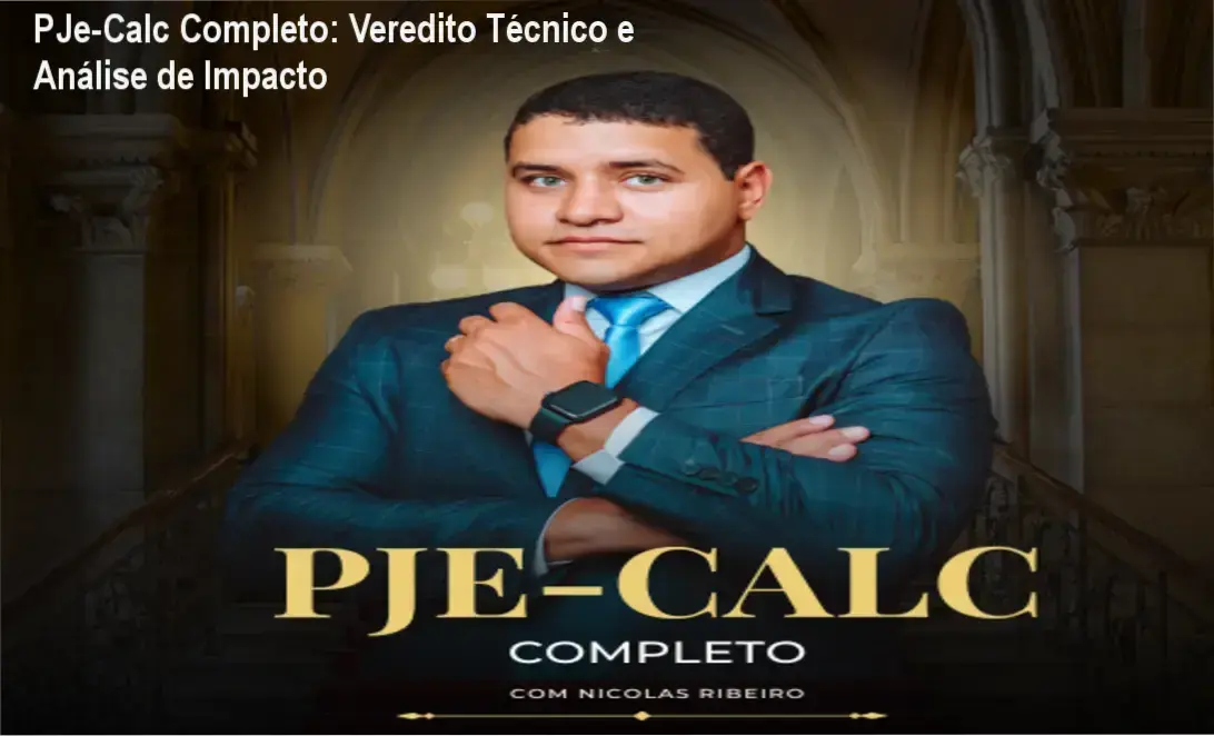 PJe-Calc Completo de Nícolas Ribeiro: bastidores e funcionamento da plataforma