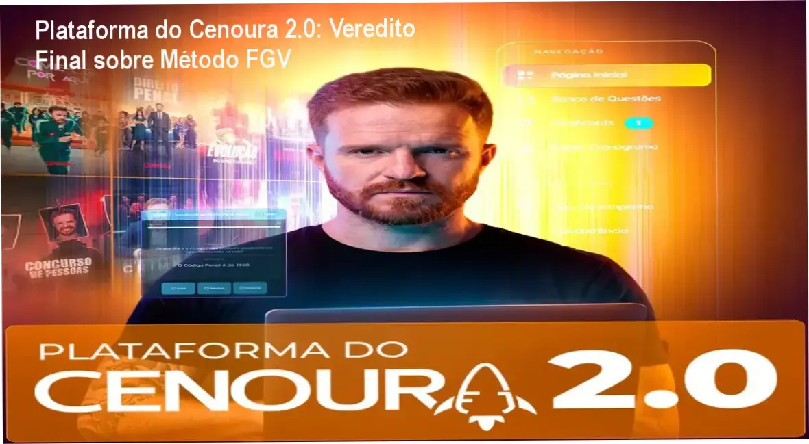 plataforma do cenoura 2 gui roriz por dentro Plataforma do Cenoura 2.0: Veredito Final sobre Método FGV Plataforma do Cenoura 2.0 e Gui Roriz: visão interna do sistema de estudos e flashcards