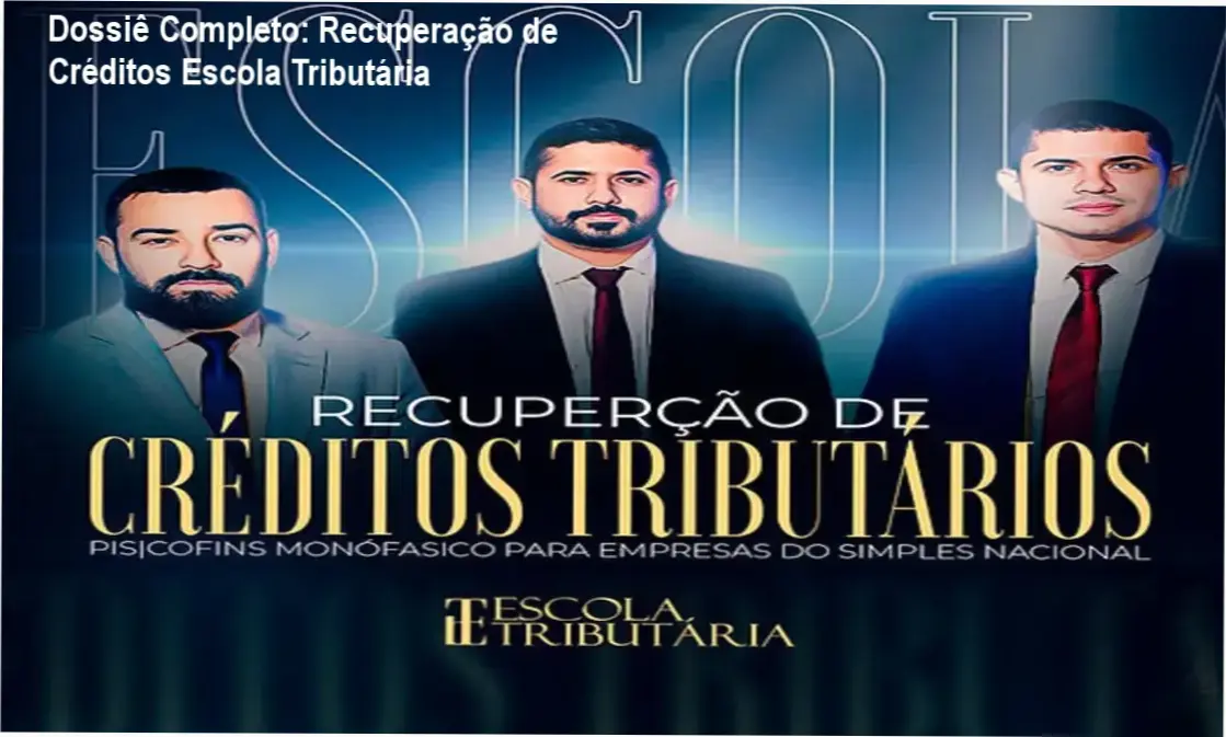 recuperacao creditos tributarios escola tributaria analise tecnica Dossiê Completo: Recuperação de Créditos Escola Tributária Infográfico detalhando a metodologia de Recuperação de Créditos Tributários PIS COFINS Monofásico da Escola Tributária