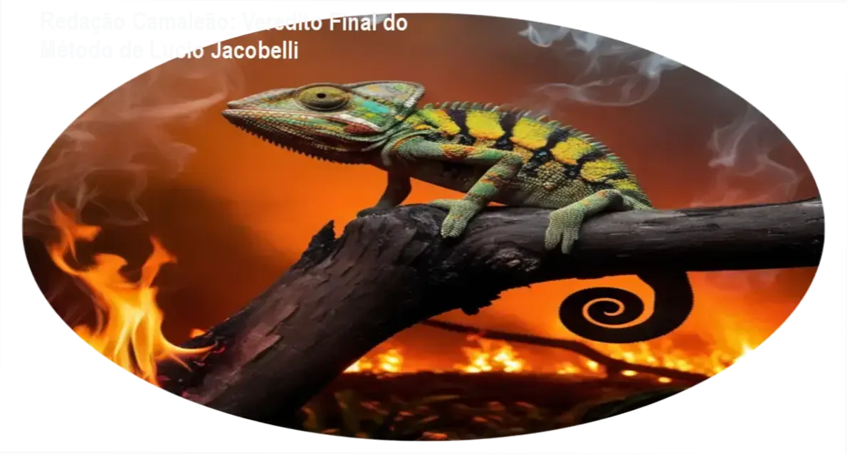 redacao camaleao metodo lucio jacobelli enem Redação Camaleão: Veredito Final do Método de Lucio Jacobelli Esquema visual do Método Camaleão de Lucio Jacobelli para redações do ENEM