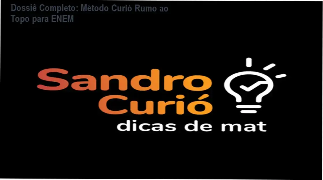 Rumo ao Topo com Sandro Curió: visão interna da plataforma e funcionamento do método