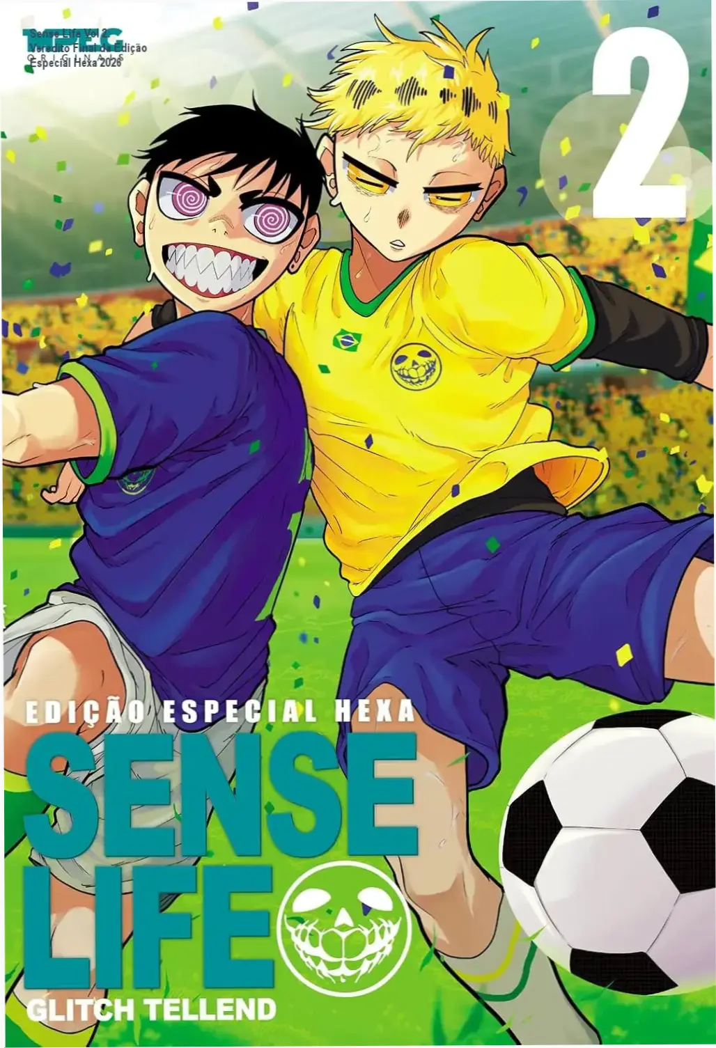 sense life vol2 capa variante hexa 2026 Sense Life Vol 2: Veredito Final da Edição Especial Hexa 2026 Capa variante especial Hexa 2026 do mangá Sense Life Volume 2 de Caio Ulisses