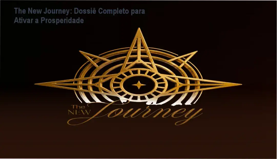 Representação do método de reprogramação mental The New Journey para prosperidade financeira