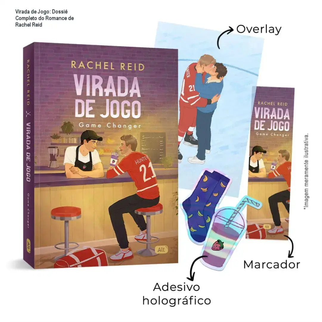 virada de jogo rachel reid romance esportivo Virada de Jogo: Dossiê Completo do Romance de Rachel Reid Capa do livro Virada de Jogo de Rachel Reid evidenciando o gênero de romance esportivo
