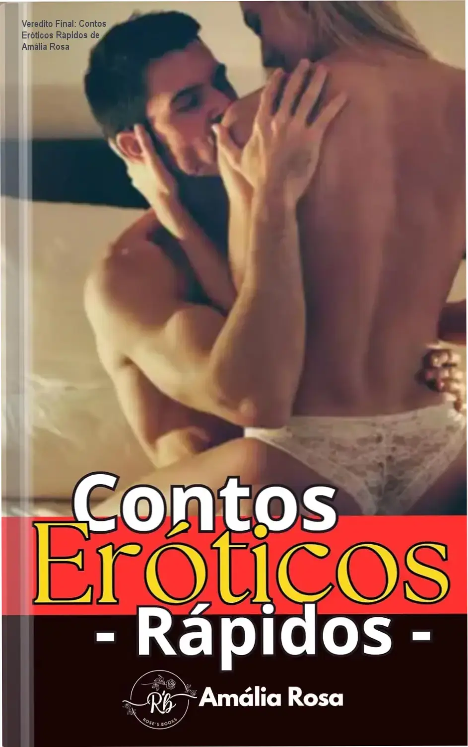 Capa do livro Contos Eróticos Rápidos de Amália Rosa em dispositivo de leitura digital