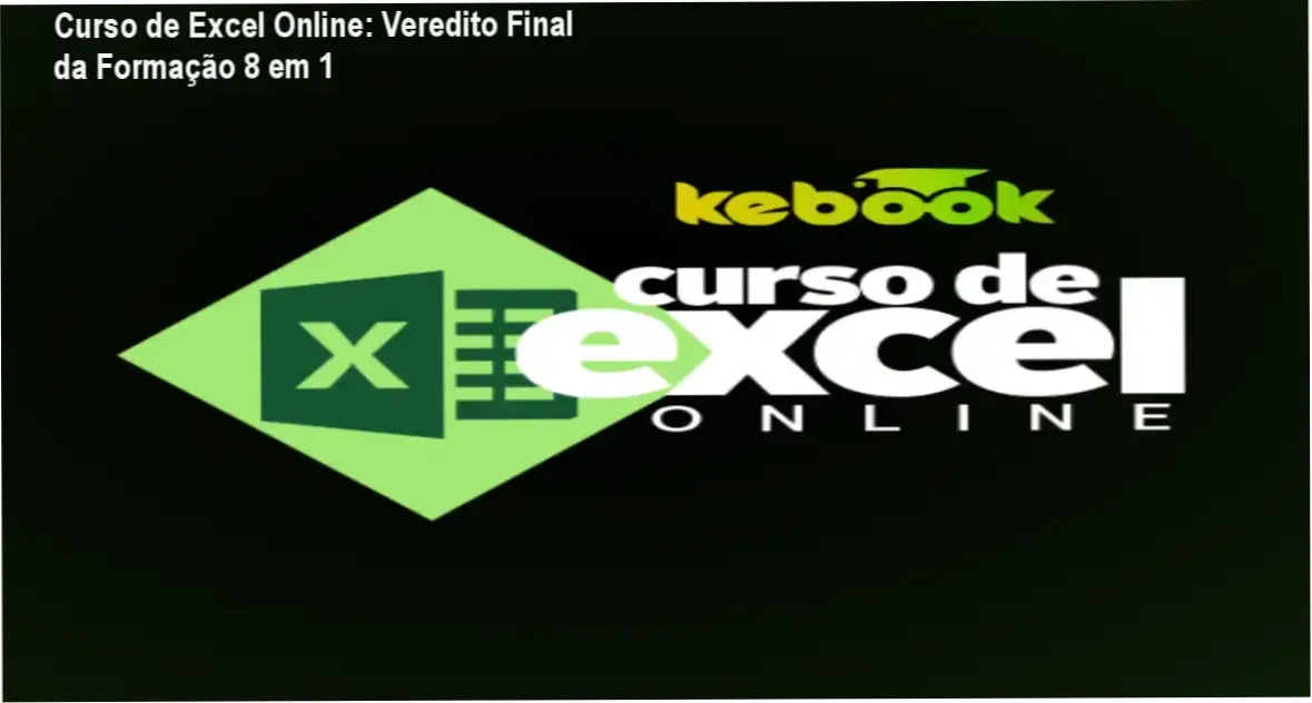 Curso de Excel Online: Visão interna da plataforma e módulos de ensino