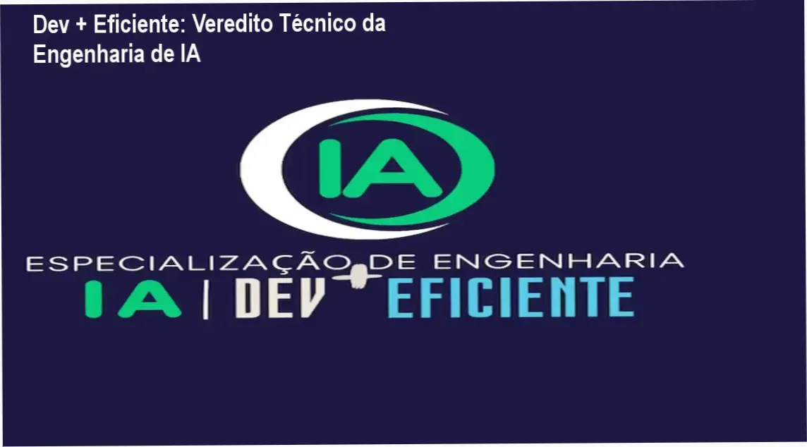 Interface do curso Dev + Eficiente de Engenharia de IA com foco em RAG e Agentes
