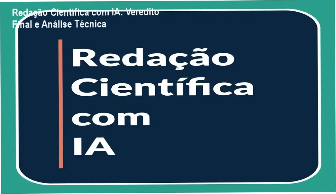 Fluxo de trabalho de redação científica utilizando ferramentas de IA e metodologia de Rodrigo Hoff
