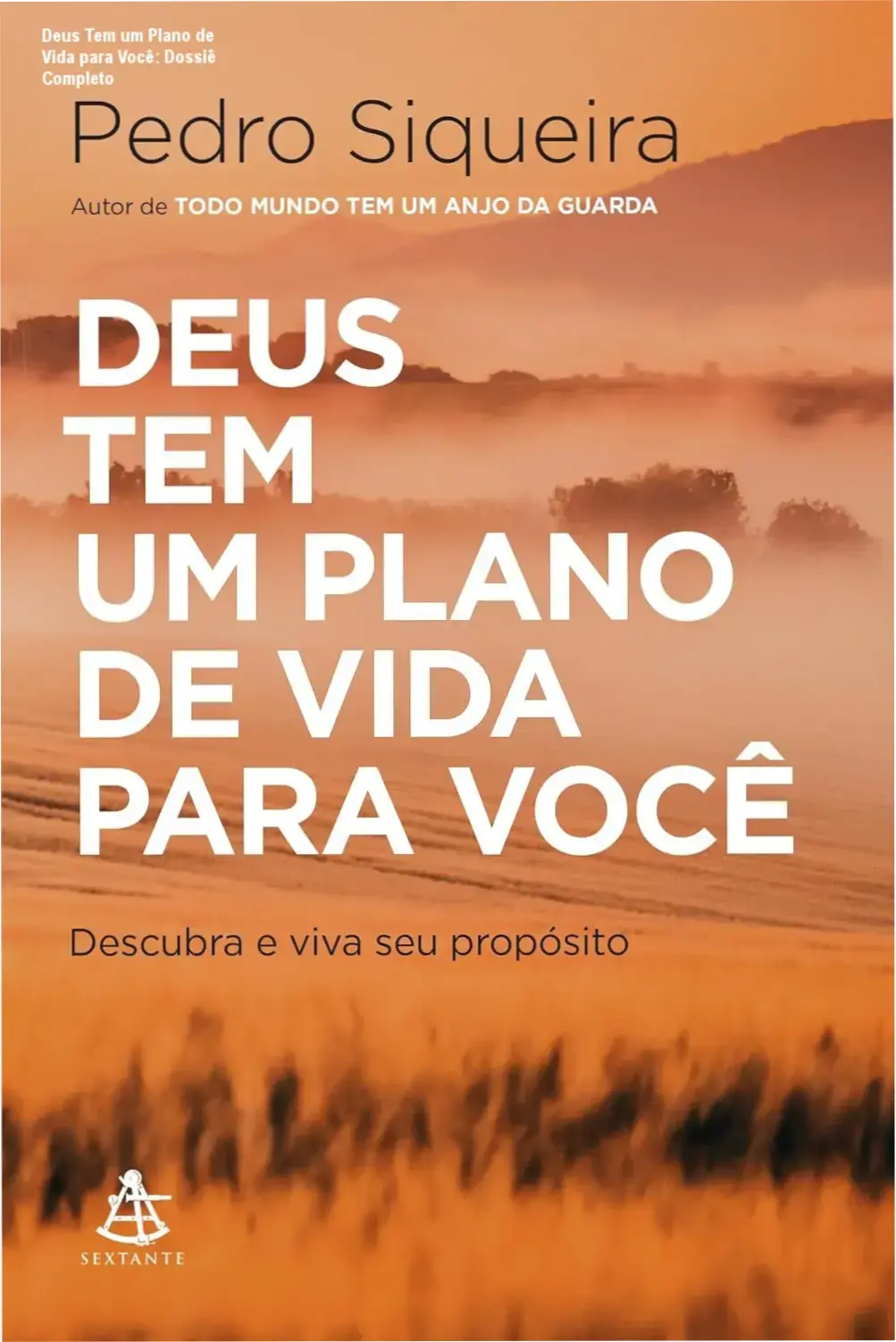 deus tem um plano de vida para voce proposito vida Deus Tem um Plano de Vida para Você: Dossiê Completo Capa do livro Deus tem um plano de vida para você evidenciando a busca pelo propósito
