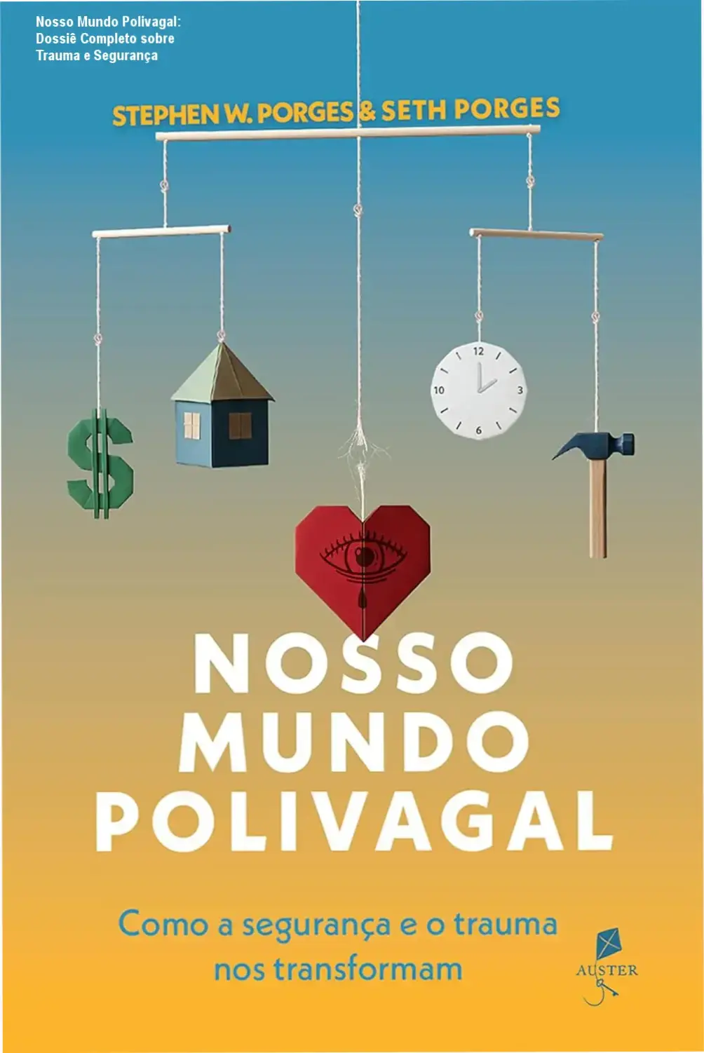 livro nosso mundo polivagal teoria seguranca Nosso Mundo Polivagal: Dossiê Completo sobre Trauma e Segurança Capa do livro Nosso Mundo Polivagal detalhando a relação entre trauma e segurança biológica