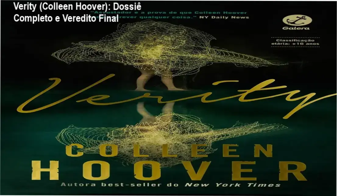 Capa do livro Verity de Colleen Hoover em destaque para análise literária