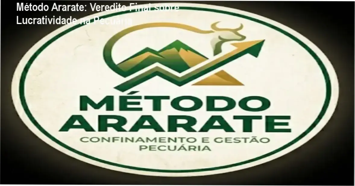 metodo ararate felipe san thiago por dentro Método Ararate: Veredito Final sobre Lucratividade na Pecuária Método Ararate de Felipe San Thiago: bastidores da mentoria e ferramentas de gestão