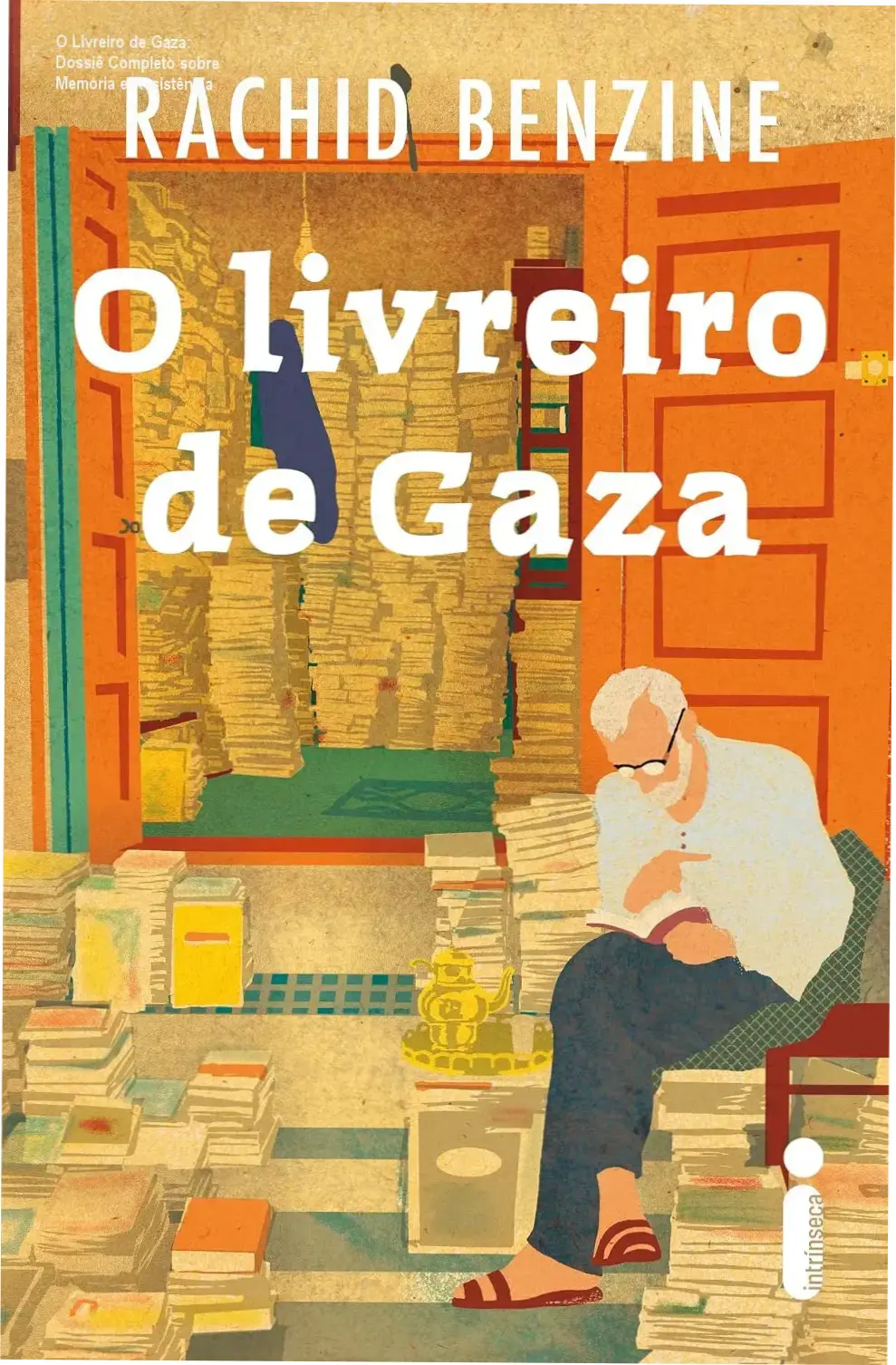 o livreiro de gaza rachid benzine resistencia cultural O Livreiro de Gaza: Dossiê Completo sobre Memória e Resistência Capa do livro O Livreiro de Gaza representando a preservação da cultura em cenários de guerra