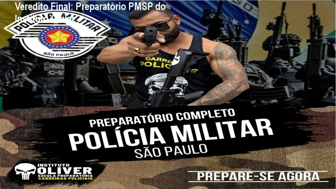 preparatorio pmsp instituto oliver analise Veredito Final: Preparatório PMSP do Instituto Óliver Interface do curso Preparatório Completo PMSP do Instituto Óliver