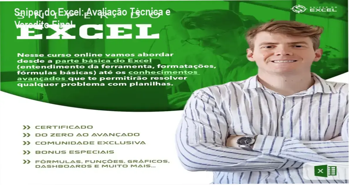 sniper do excel treinamento dashboards Sniper do Excel: Avaliação Técnica e Veredito Final Interface de dashboards profissionais criados no curso Sniper do Excel
