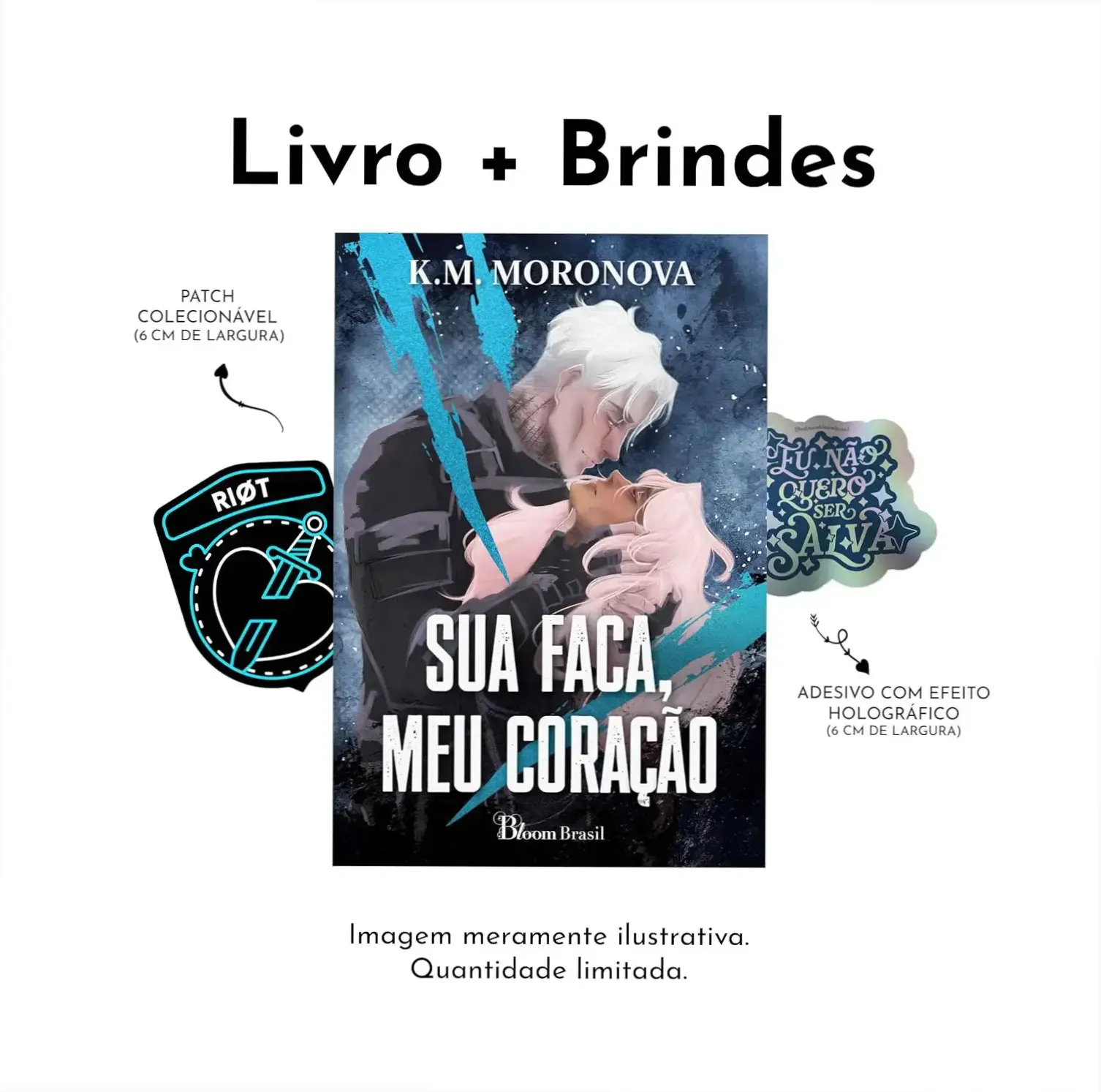 sua faca meu coracao km moronova dark romance Sua Faca, Meu Coração: Veredito Final e Análise Técnica Capa do livro Sua Faca, Meu Coração de K. M. Moronova, destacando a estética de dark romance militar